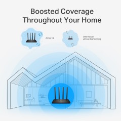 TP-Link Archer C6 V4 Wireless Router - Fast, Reliable, and Efficient Internet Connectivity!